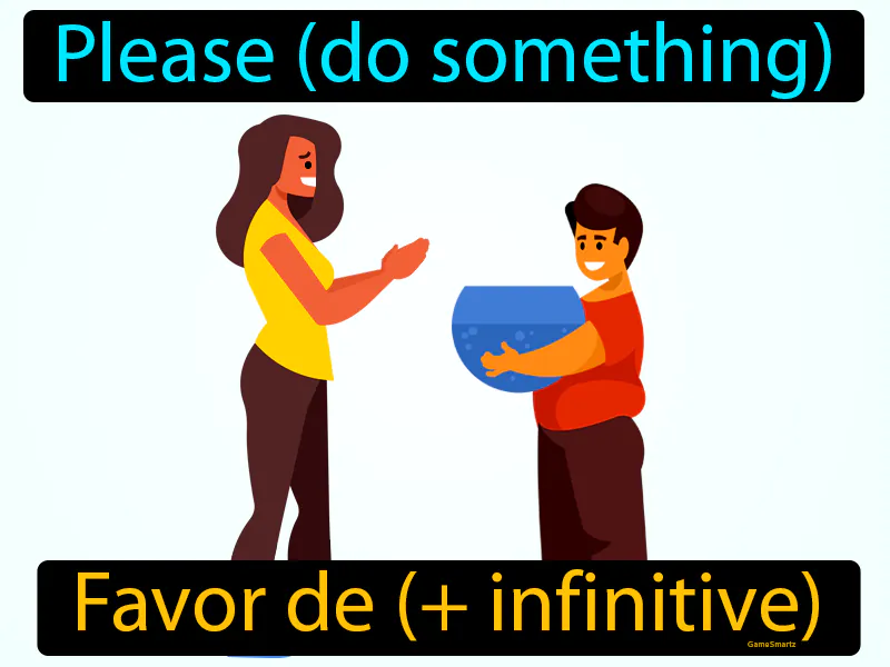 Favor De Definition Favor De Definition